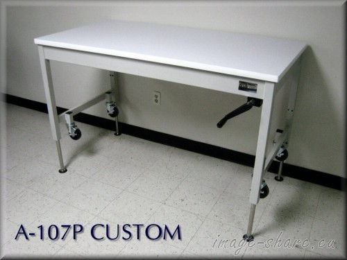 Bench a107p casters 02