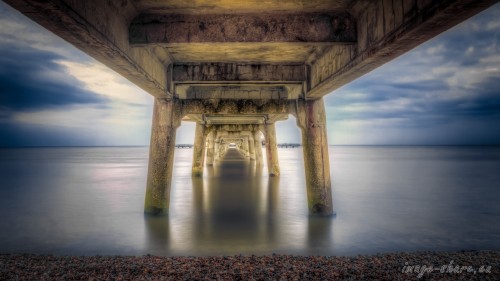 Long exposure under Deal pier in Kent