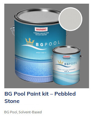 Kit Pebbled BG Pool Paint