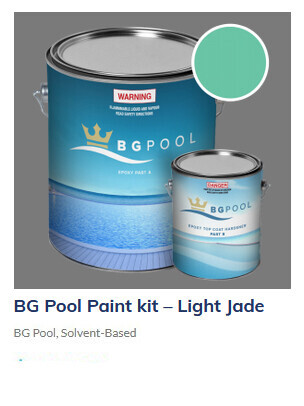 Light Jade BG Pool Paint Kit