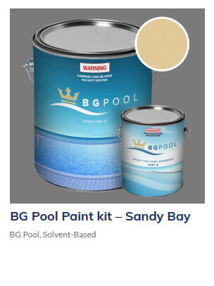Sandy Bay BG Pool Paint Kit