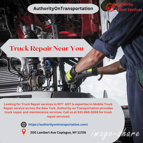 Looking for Truck Repair services in NY?  AOT is expertise in Mobile Truck Repair service across the New York. Authority on Transportation provides truck repair and maintenance services. Call us at 631-865-5268 for truck repair services!                                                                                                                                       https://authorityontransportation.com/contact/
